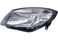 Headlight left 1ED 247 025-211 Hella
