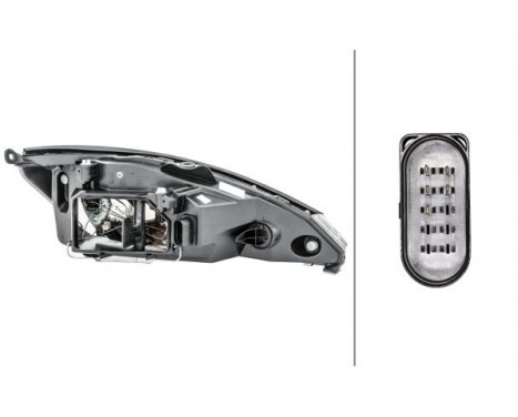 Headlight left 1EE 010 198-031 Hella, Image 3