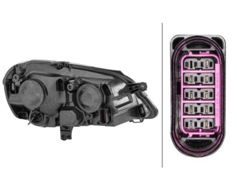 Headlight left 1EE 247 019-211 Hella, Image 4