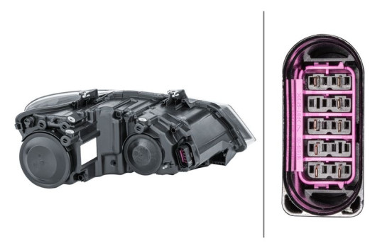 Headlight left 1EE 247 051-011 Hella, Image 3
