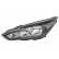 Headlight left 1EE 354 827-151 Hella