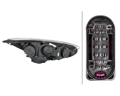 Headlight left 1EE 354 827-151 Hella, Image 2