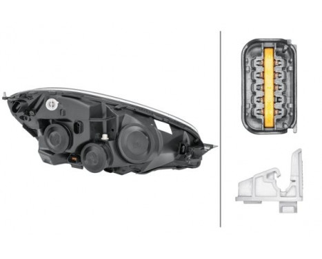 Headlight left 1EF 009 237-011 Hella, Image 4