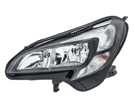 Headlight left 1EF 011 830-011 Hella