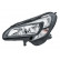 Headlight left 1EF 011 830-011 Hella
