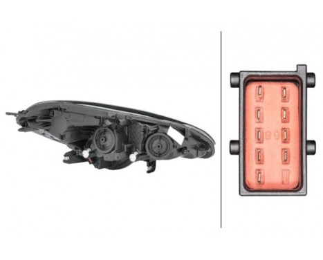 Headlight left 1EF 011 830-051 Hella, Image 2