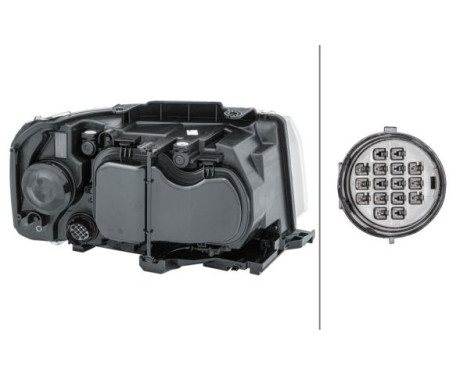 Headlight left 1EF 354 025-091 Hella, Image 3