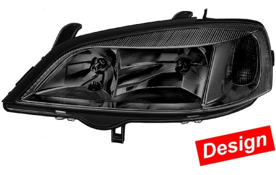 Headlight left 1EG 007 640-351 Hella