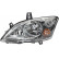 Headlight left 1EG 009 627-011 Hella