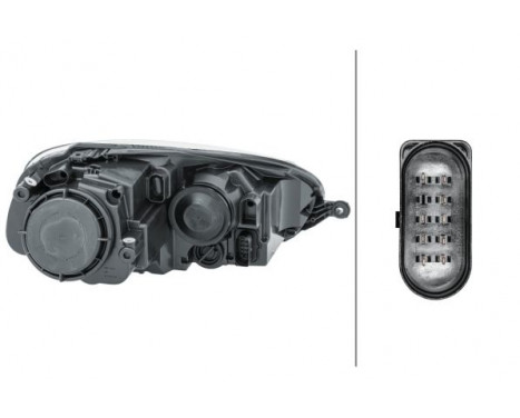 Headlight left 1EG 247 007-411 Hella, Image 2