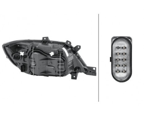 Headlight left 1EH 008 010-011 Hella, Image 3