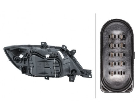 Headlight left 1EH 246 047-011 Hella, Image 3