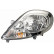 Headlight left 1EH 354 541-011 Hella