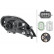 Headlight left 1EH 354 541-011 Hella, Thumbnail 3