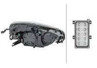 Headlight left 1EH 354 811-051 Hella