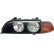 Headlight left 1EJ 007 400-051 Hella