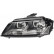 Headlight left 1EJ 009 648-011 Hella