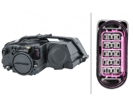 Headlight left 1EJ 009 648-011 Hella, Image 3