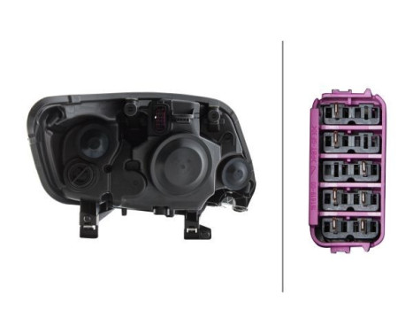 Headlight left 1EJ 009 696-711 Hella, Image 3