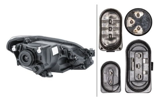Headlight left 1EJ 010 670-011 Hella, Image 3