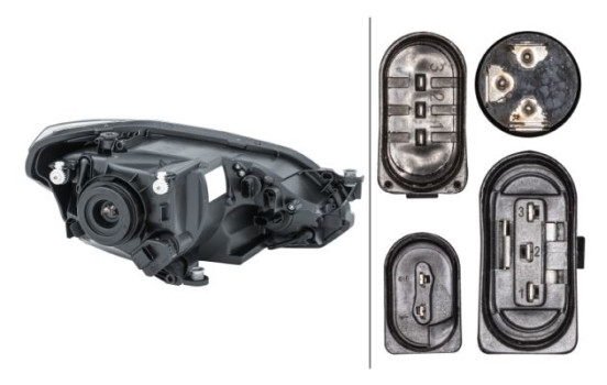 Headlight left 1EJ 010 670-051 Hella, Image 2