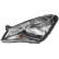 Headlight left 1EJ 010 671-011 Hella