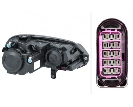 Headlight left 1EJ 010 750-311 Hella, Image 3