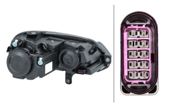 Headlight left 1EJ 010 750-311 Hella, Image 3