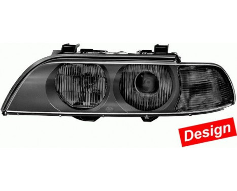Headlight left 1EL 007 410-091 Hella