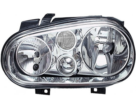 Headlight left 1EL 007 700-051 Hella