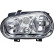Headlight left 1EL 007 700-051 Hella