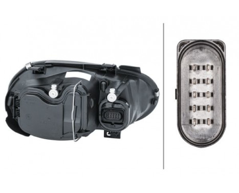 Headlight left 1EL 007 700-051 Hella, Image 3
