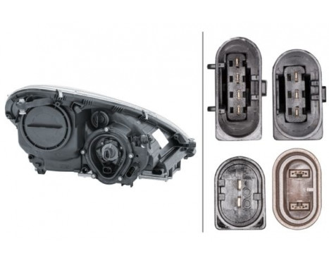 Headlight left 1EL 008 361-711 Hella, Image 3