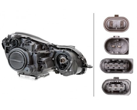 Headlight left 1EL 008 369-091 Hella, Image 3