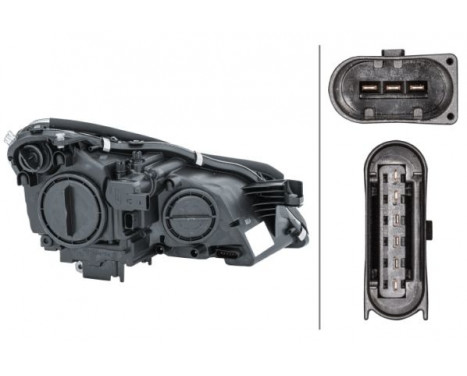 Headlight left 1EL 008 821-011 Hella, Image 3