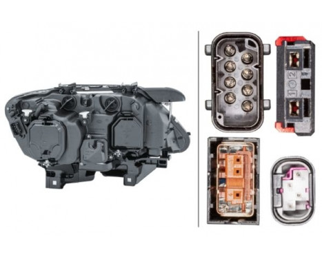 Headlight left 1EL 009 043-411 Hella, Image 3