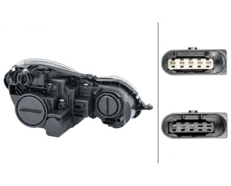 Headlight left 1EL 009 260-071 Hella, Image 3