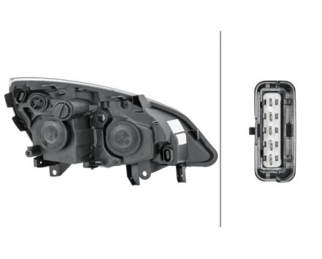 Headlight left 1EL 009 447-091 Hella, Image 3