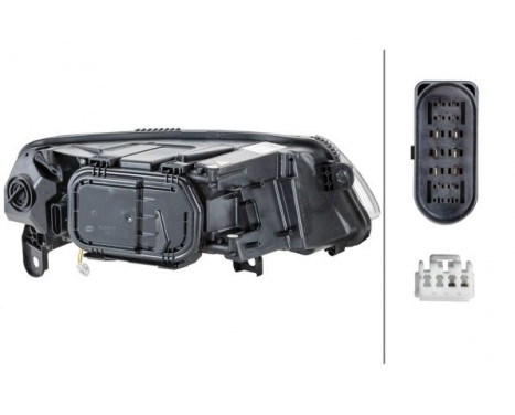 Headlight left 1EL 009 925-511 Hella, Image 3