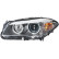 Headlight left 1EL 010 131-011 Hella
