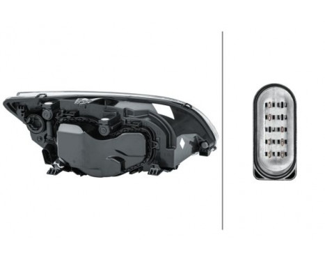Headlight left 1EL 010 201-011 Hella, Image 3