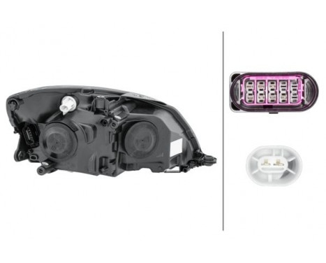 Headlight left 1EL 010 417-491 Hella, Image 2