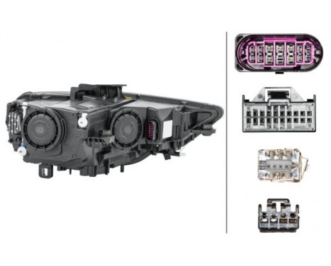 Headlight left 1EL 010 740-311 Hella, Image 2
