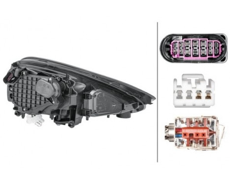 Headlight left 1EL 011 745-571 Hella, Image 2