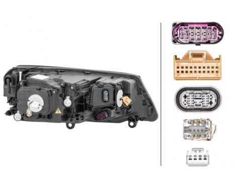 Headlight left 1EL 011 937-411 Hella, Image 2