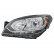 Headlight left 1EL 012 643-011 Hella