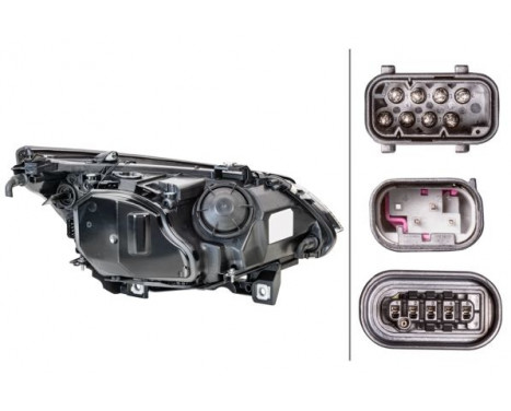 Headlight left 1EL 160 295-001 Hella, Image 3