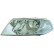 Headlight left 1EL 354 027-011 Hella