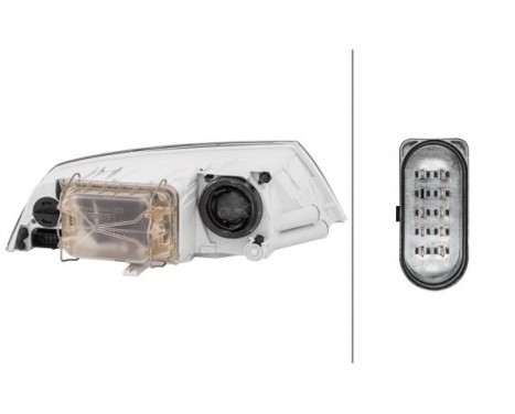 Headlight left 1EL 354 027-011 Hella, Image 3