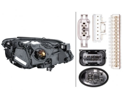 Headlight left 1EL 354 689-011 Hella, Image 3